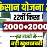 PM Kisan Yojana 22nd Installment Date 2026
